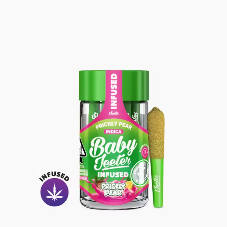 Jeeter - BABY JEETER - Infused Prerolls - Prickly Pear - Liquid Diamonds - 5PK - 2.5G Main Image