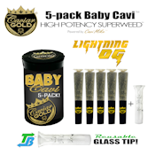 Caviar Gold | Baby Cavi | Lightning OG | 2.5g 5pk