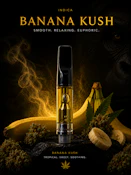 Banana Kush - Turntables Blnds 1g 510 Vape Cartridge