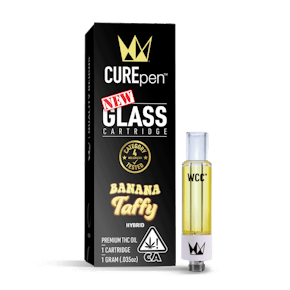 WCC | Vape Cartridge | CUREpen | Banana Taffy | 1g