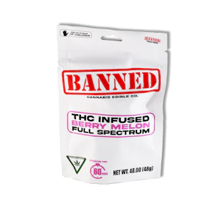 Banned - Banned - Berry Melon NERDLESS - 200mg