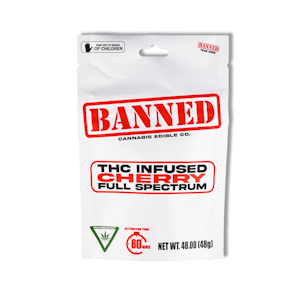 Banned Edibles - Banned - Cherry - 200mg