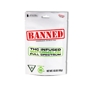Banned Edibles - Banned - Watermelon - 200mg
