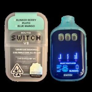 BOUTIQ SWITCH GLOW V5 - BLINKER BERRY + PLUTO + BLUE MANGO 2g