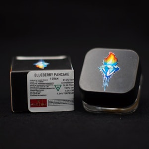 THE HEMPIRE COLLECTIVE - THC x Fire and Ice | (1G) Live Resin | Blueberry Pancake