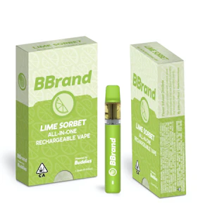 BBRAND - DISPOSABLE - LIME SORBET 1G - BBRAND