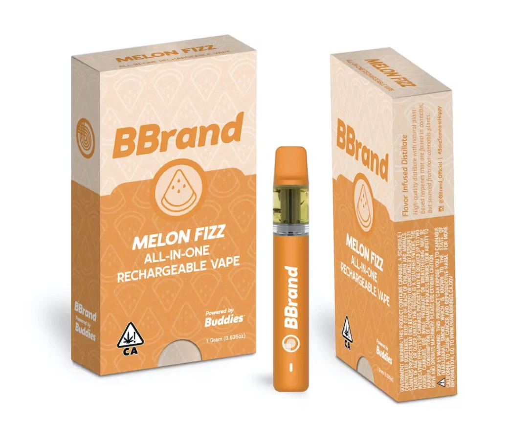 BBRAND - DISPOSABLE - MELON FIZZ 1G - BBRAND Main Image
