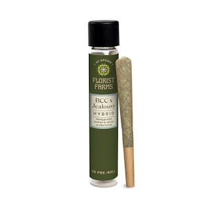 FLORIST FARMS - BCC x Jealousy | Pre-roll | 1g | Florist Farms