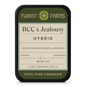 Florist Farms - BCC x Jealousy | 7pk Pre-Rolls