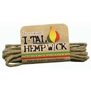 Rolled Hemp Wick 