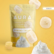 Banana Cream + CBC Gummies - 500mg 10 pack