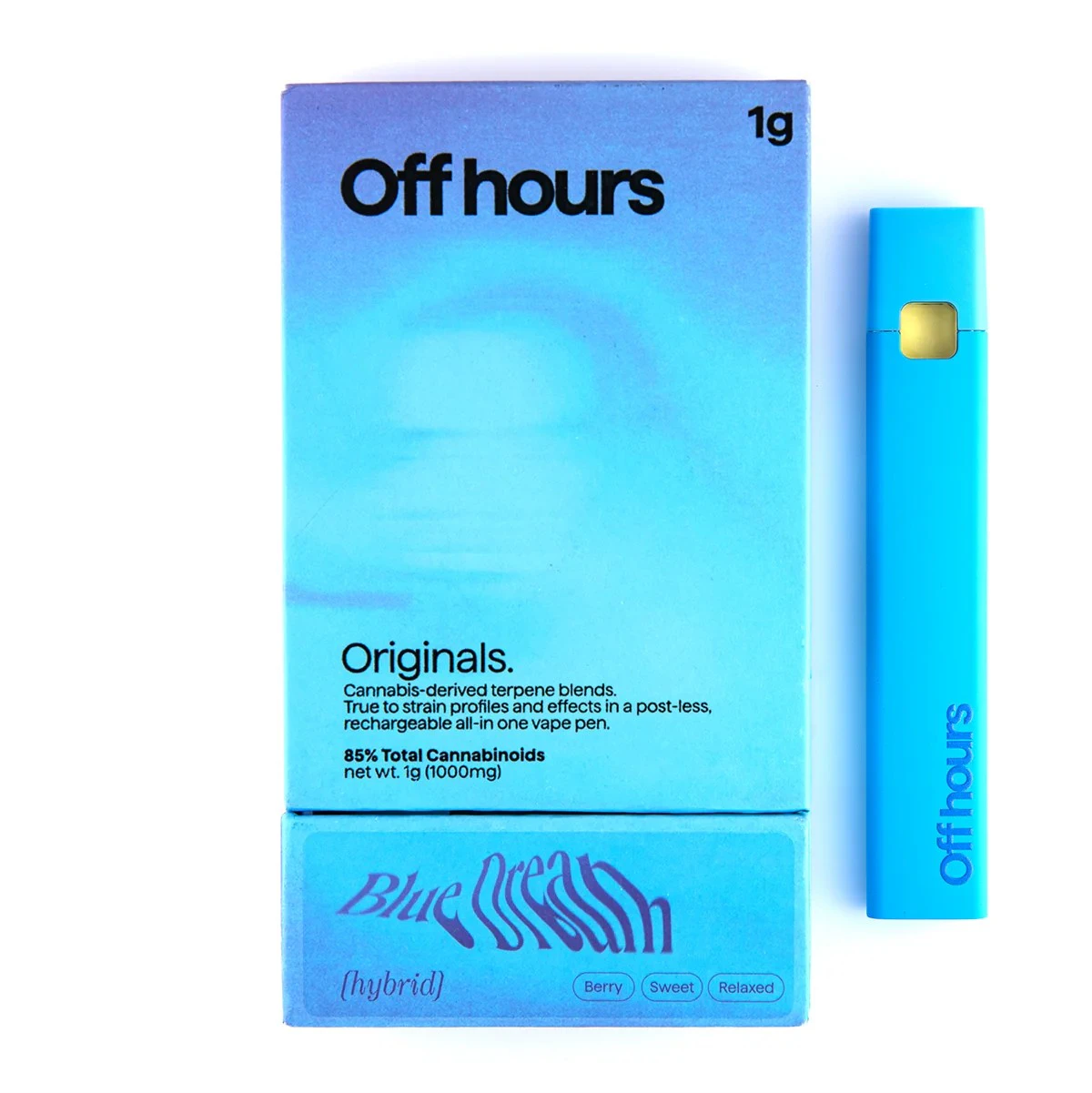 Off Hours - Off hours - Blue Dream - AIO Vape - 1g Main Image