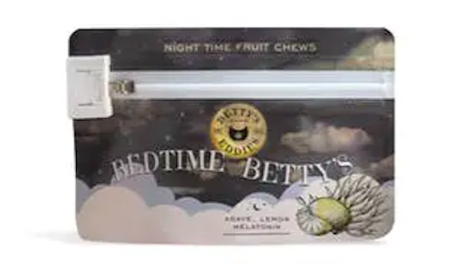 BETTY'S EDDIES - Bedtime Betty's Lemon Agave 2pk Fruit Chews - 50mg
