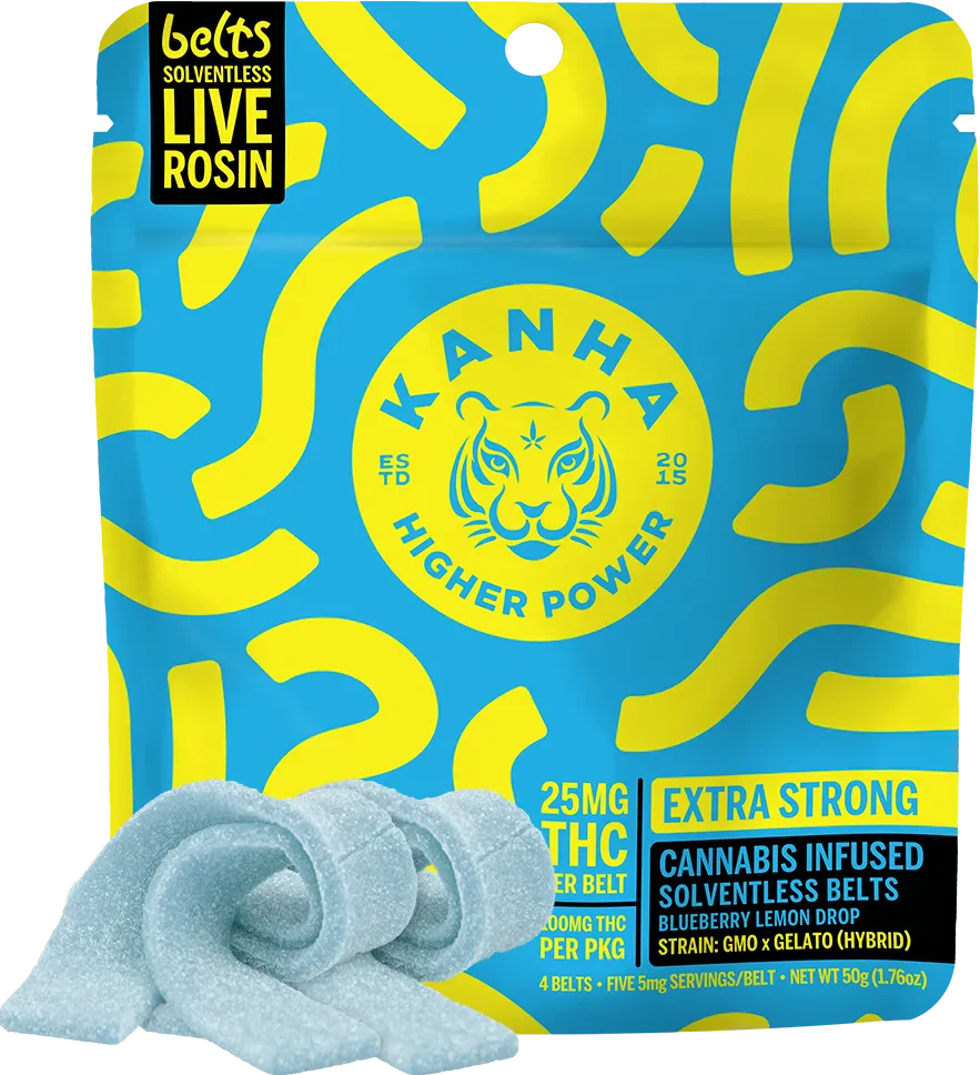 KANHA - Kanha Solventless Rosin Belts Blueberry Lemon Drop Main Image