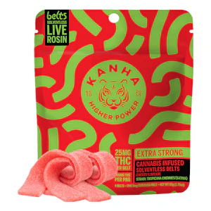 Kanha - Cherry Limeade Solventless Live Rosin Belts - Sativa - 10pcs - 100mg [Kanha]