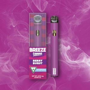 BREEZE CANNA - Breeze Canna Berry Burst Plus Vape 1G