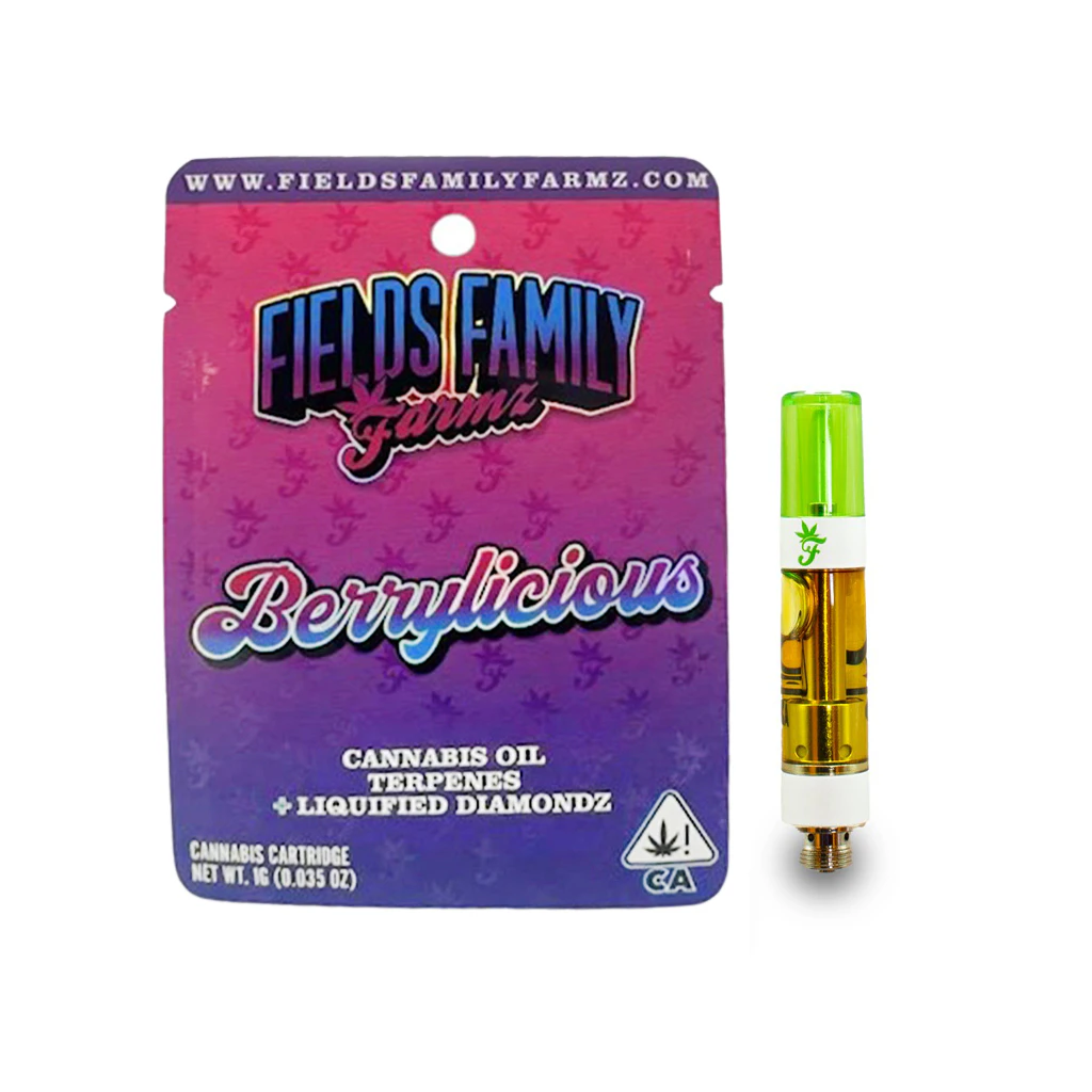 Fields Family Farmz - Fields Family Farmz Berrylicious Liquified Diamondz Cartridge 1.0g Main Image
