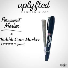Uplyfted Permanent Marker X Bubblegum Marker Bubble Hash Infused Preroll 1.2g