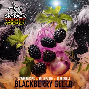 Skypack - Blackberry Gello - Infused Pre Roll - 1g