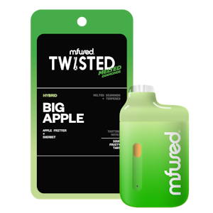 MFUSED - Big Apple - TWISTED Melted Diamonds Jefe Disposable 1g | MFUSED | Concentrate