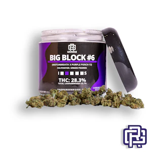 URBAN PHARMS - Big Block #6 Flower | Oz Special