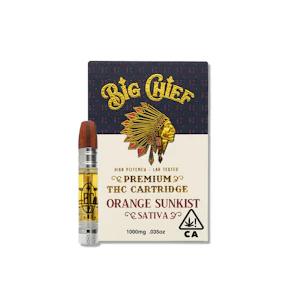 Big Chief - BIG CHIEF 1G ORANGE SUNKIST CART