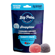 Big Pete's - 10pk 2:1 THC:CBN Gummies - Cherries & Berries