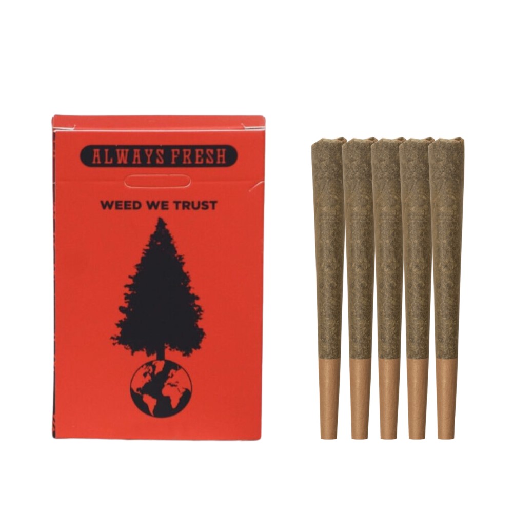 Big Tree | Pre-Roll Pack | Warheadz | [5g] 5pk | Indica -