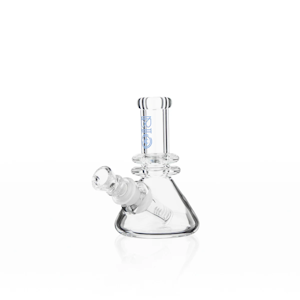 BIO Glass - BIO Glass - 5 in. 14mm Mini Heavy Duty Blue Beaker Water Pipe