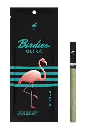 Infused Prerolls - Ultra Hybrid - THCa - 3PK - 2.55G