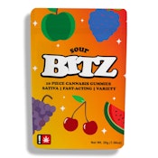 Bitz Sour Gummies, 10 pack