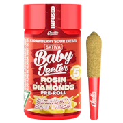 Baby Jeeter - 5pk Infused Prerolls - Strawberry Sour Diesel