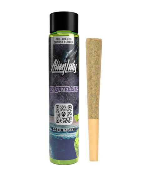 Alien Labs - Alien Labs Preroll 1g BK Satellite Main Image