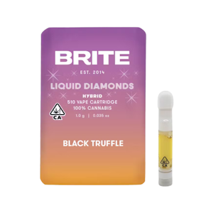 BRITE LABS - BL Black Truffle (I) Liquid Diamonds Vape Cartridge 1g