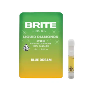 BRITE LABS - BL Blue Dream (S) Liquid Diamonds Vape Cartridge 1g