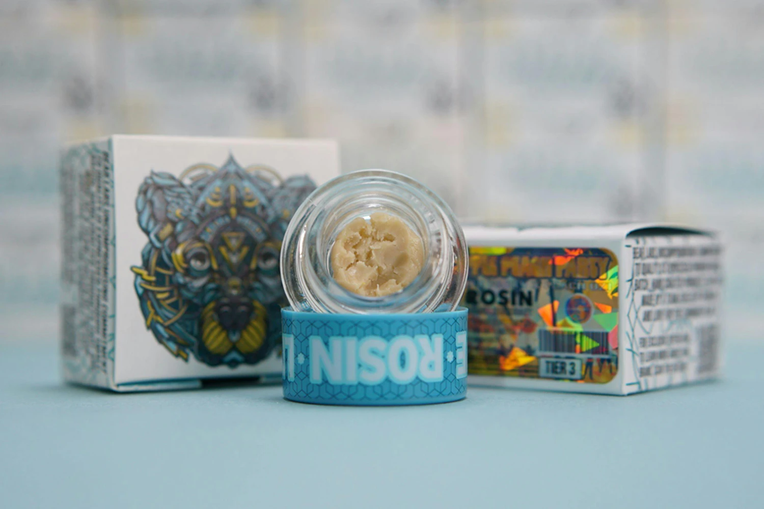 Bear Labs - BEAR LABS | PINEAPPLE PEACH PARTY TIER 3 ROSIN | EXTRACT | 1G Main Image