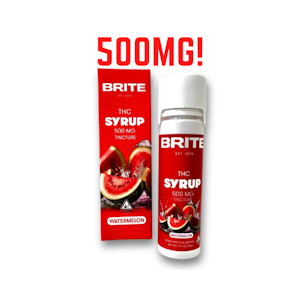 BRITE LABS - BL Watermelon THC Syrup - 2oz, 500mg