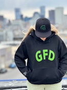 GFD Hoodie | Black | Large