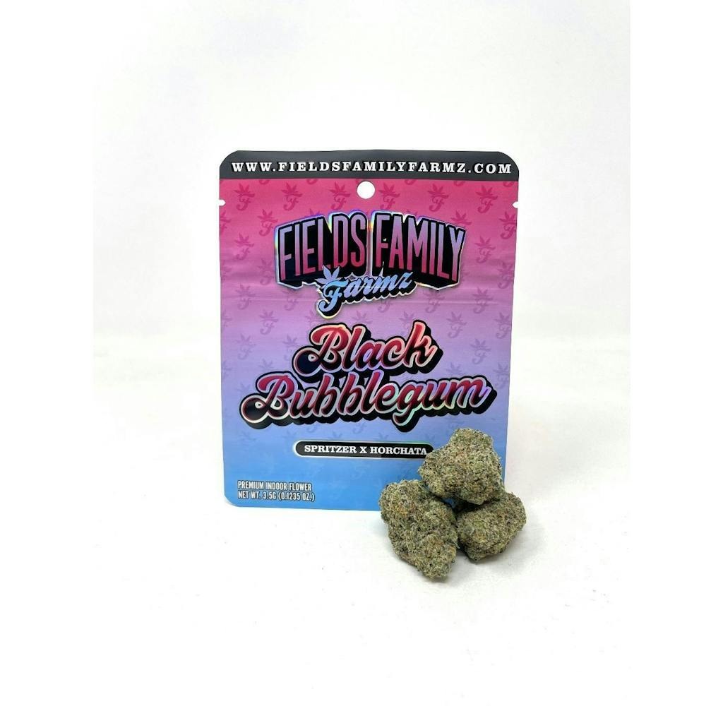 Fields Family Farmz Black Bubblegum Flower 3.5g