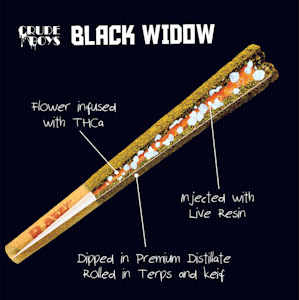 CRUDE BOYS - Black Widow - Volcanic Ash