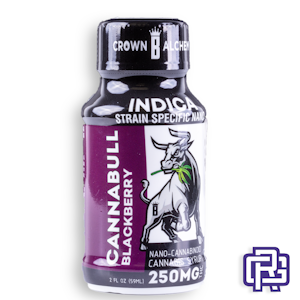 CROWN B ALCHEMY - Blackberry "Cannabull" Nano Syrup | 59mL 250mg (THC)