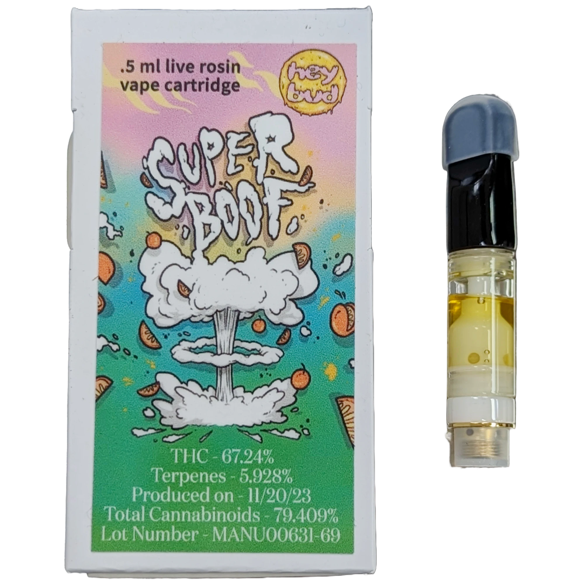 HeyBud - HeyBud | Superboof | .5G Live Rosin Main Image