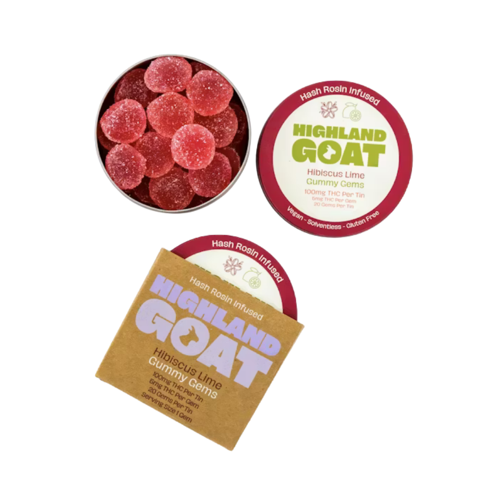 Hibiscus Lime - Hash Rosin - 5mg - Edible