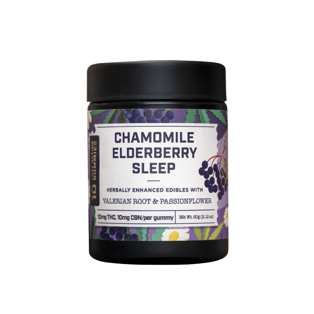 Chamomile Elderberry Sleep - 10mg - Edible