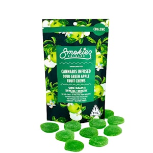 SMOKIEZ - 1:1 CBG SOUR GREEN APPLE - SMOKIEZ