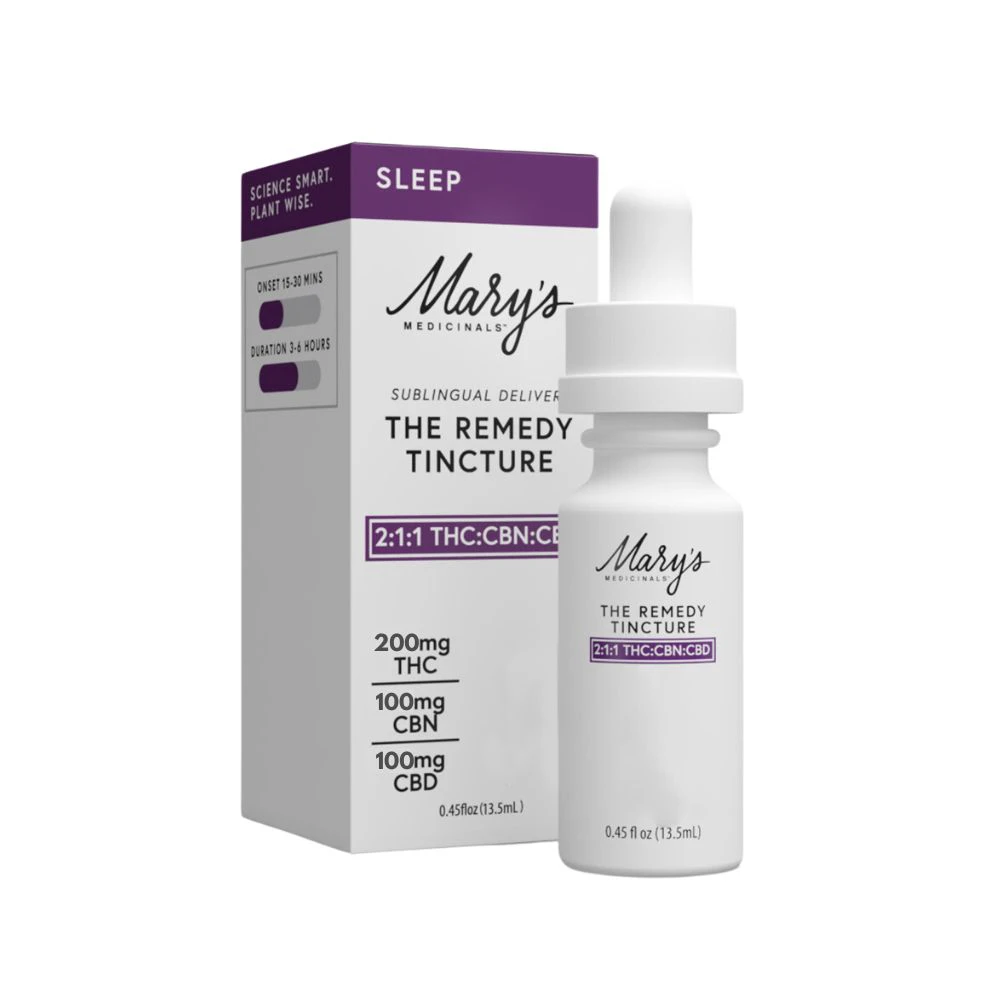 Mary's Medicinals™ - 2:1:1 THC:CBN:CBD SLEEP TINCTURE - MARY'S MEDICINALS Main Image