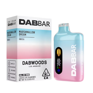 DABWOODS - MARSHMALLOW DREAM LIQUID DIAMONDS DABBAR 1G - DABWOODS