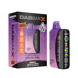 DABWOODS - GRAPE GOD - DABBAR X AIO 1G - DABWOODS