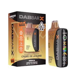 DABWOODS - CREME DE LA CAKE - DABBAR X AIO 1G - DABWOODS