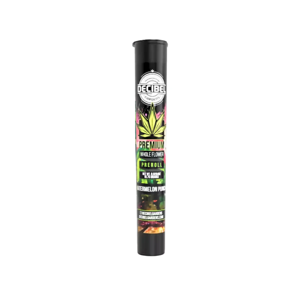 Decibel Gardens - WATER PEACH SORBET PREROLL .75G - DECIBEL GARDENS Main Image